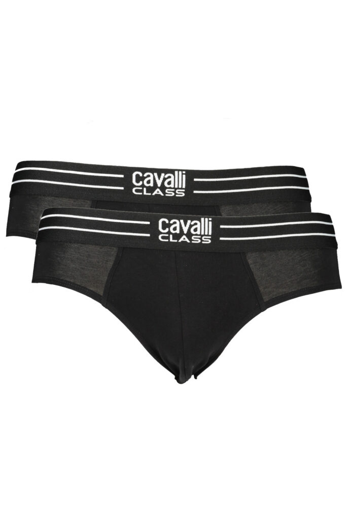 CAVALLI CLASS SLIP MEN BLACK QXO01IJD003_NE05051