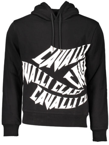 CAVALLI CLASS SWEATSHIRT WITHOUT ZIP BLACK MAN QXT65A-CF062_NERO_05051