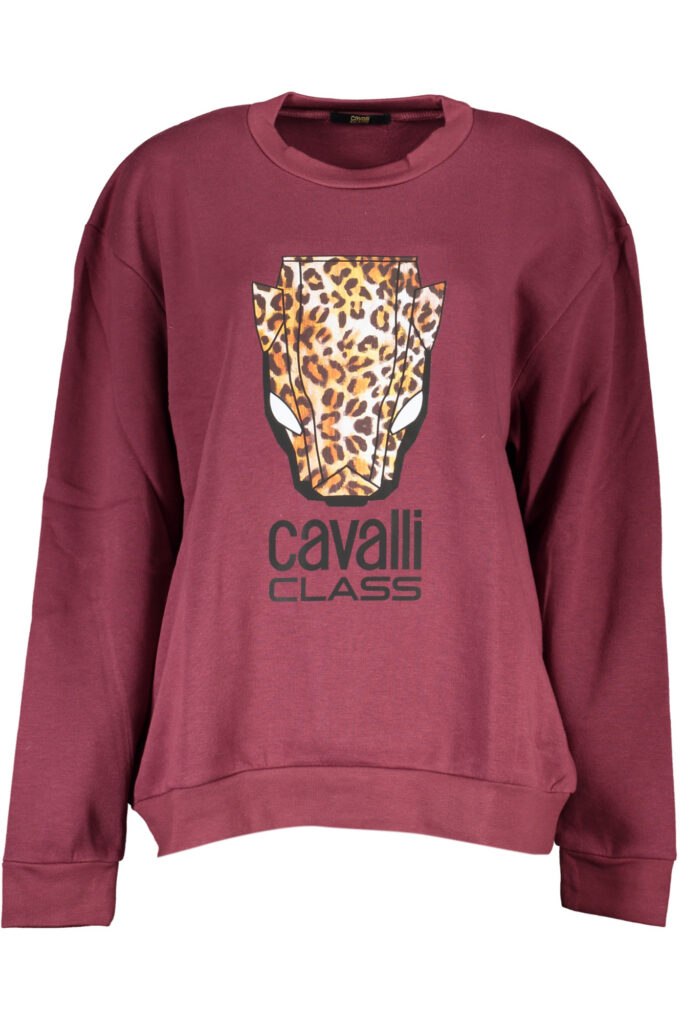 CAVALLI CLASS WOMEN'S SWEATSHIRT WITHOUT ZIP PURPLE QXT67YCF062_VI03500