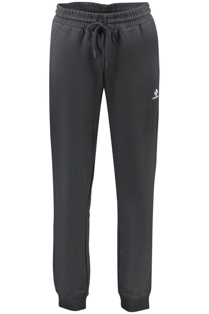CONVERSE MEN'S BLACK LONG TRACKSUIT PANTS CVM5B873_NE001