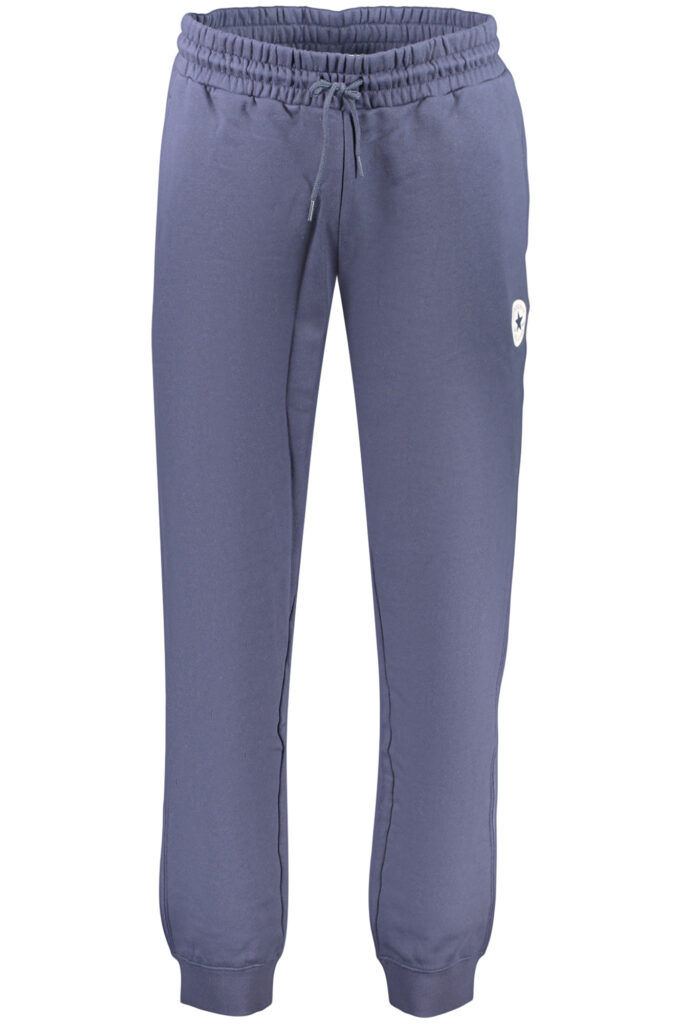 CONVERSE MEN'S BLUE LONG TRACKSUIT PANTS CVM5B978_BL410
