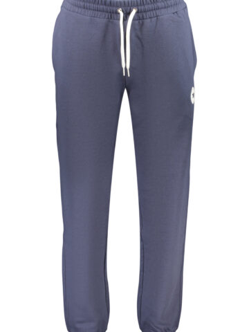 CONVERSE MEN'S BLUE LONG TRACKSUIT PANTS CVM6B114_BL410NVY