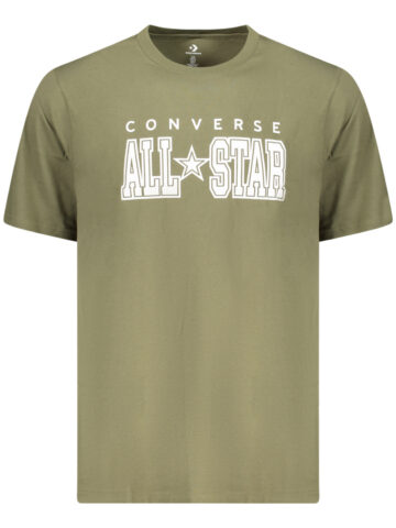 CONVERSE MEN'S SHORT-SLEEVED T-SHIRT GREEN CVM5T163_VE311