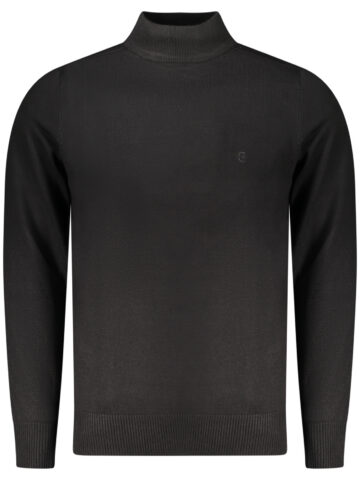 COVERI MOVING MEN'S BLACK SHIRT TR2162_NENERO