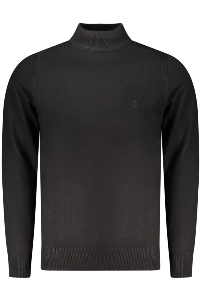 COVERI MOVING MEN'S BLACK SHIRT TR2162_NENERO