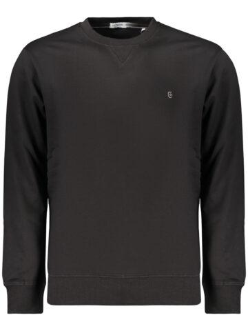 COVERI MOVING MEN'S BLACK ZIPLESS SWEATSHIRT FE4905_NENERO