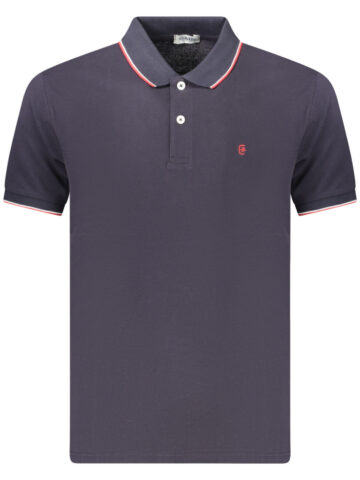 COVERI MOVING MEN'S SHORT-SLEEVE POLO SHIRT, BLUE PQC100_BLBLU