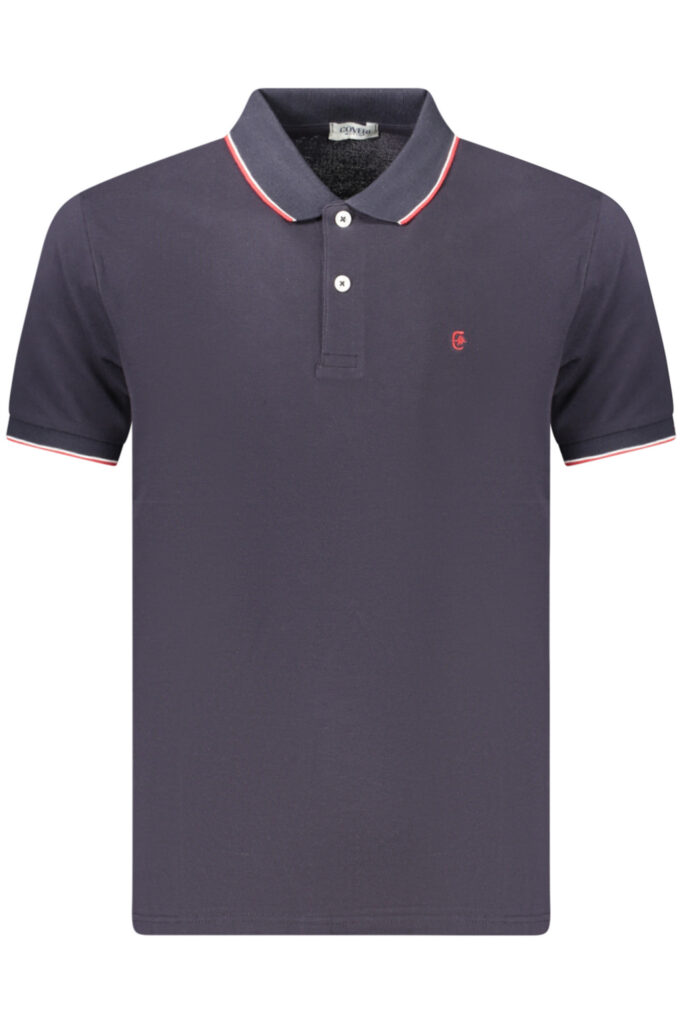 COVERI MOVING MEN'S SHORT-SLEEVE POLO SHIRT, BLUE PQC100_BLBLU
