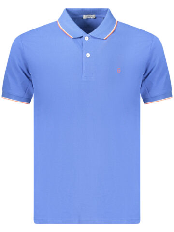 COVERI MOVING MEN'S SHORT-SLEEVE POLO SHIRT, BLUE PQC100_BLAZZURR