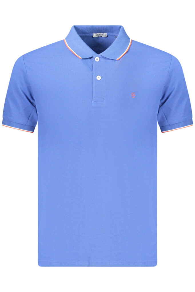 COVERI MOVING MEN'S SHORT-SLEEVE POLO SHIRT, BLUE PQC100_BLAZZURR