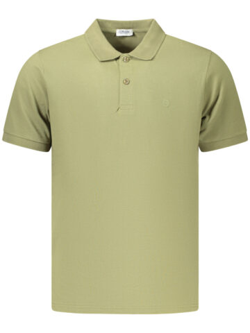 COVERI MOVING MEN'S SHORT-SLEEVE POLO SHIRT, GREEN PQC099_VEARMY