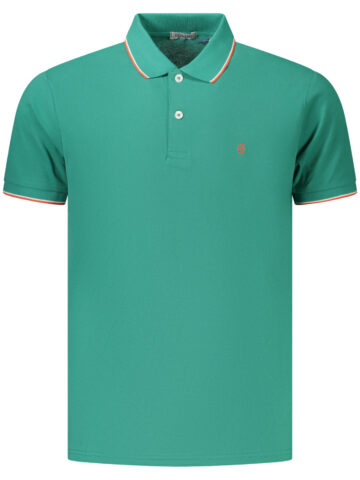 COVERI MOVING MEN'S SHORT-SLEEVE POLO SHIRT, GREEN PQC100_VEVERDON