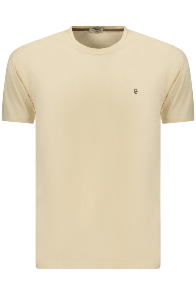 COVERI MOVING MEN'S SHORT-SLEEVE T-SHIRT, BEIGE TJ1895_BESABBIA