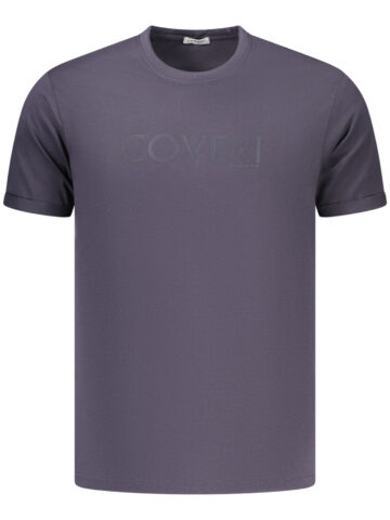 COVERI MOVING MEN'S SHORT-SLEEVE T-SHIRT, BLUE TJ5015_BLBLU