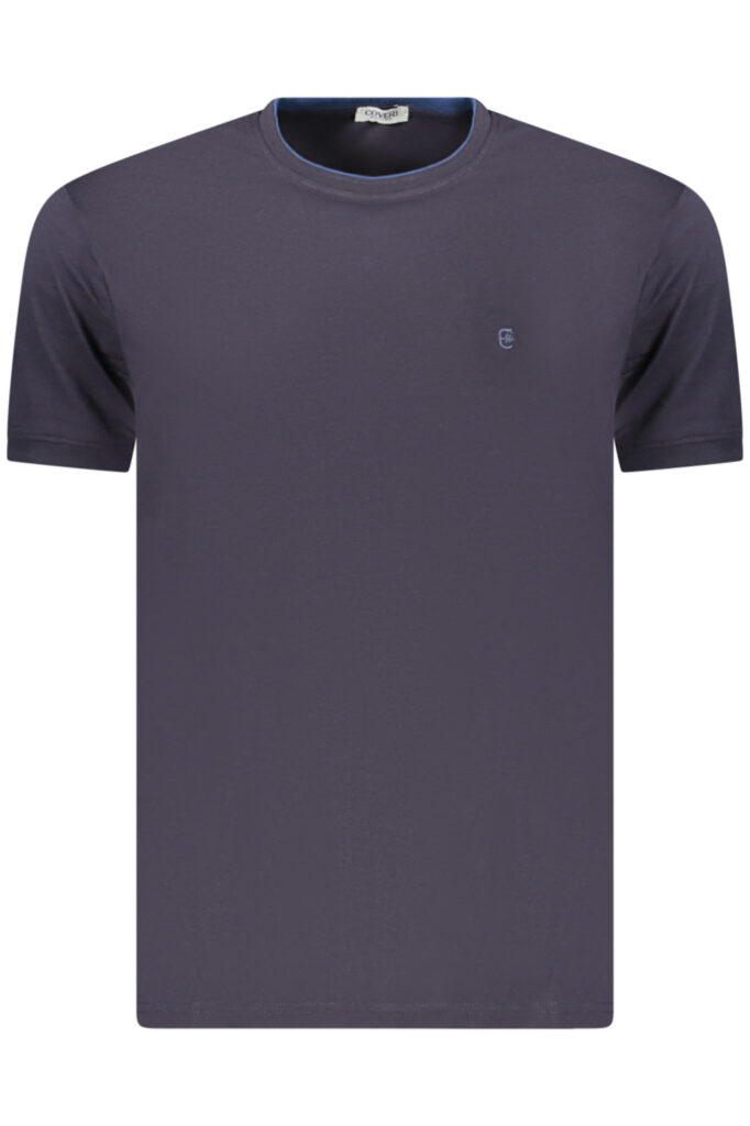 COVERI MOVING MEN'S SHORT-SLEEVE T-SHIRT, BLUE TJ2913_BLBLU