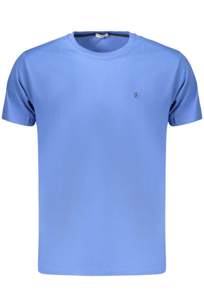 COVERI MOVING MEN'S SHORT-SLEEVE T-SHIRT, BLUE TJ1895_BLAZZURR