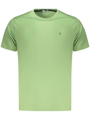 COVERI MOVING MEN'S SHORT-SLEEVED T-SHIRT GREEN TJ1895_VEVERDE