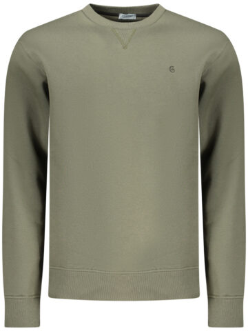 COVERI MOVING MEN'S ZIP-LESS SWEATSHIRT GREEN FE4615_VEARMY