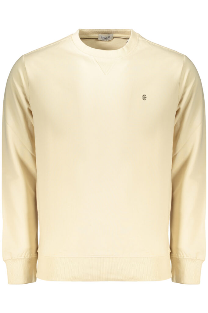 COVERI MOVING MEN'S ZIP-LESS SWEATSHIRT, BEIGE FE4905_BESABBIA