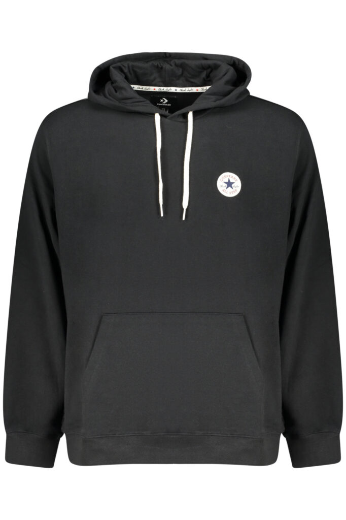 Converse Men's ZIPLESS Hoodie, Black CVM6H113_NE001BLK