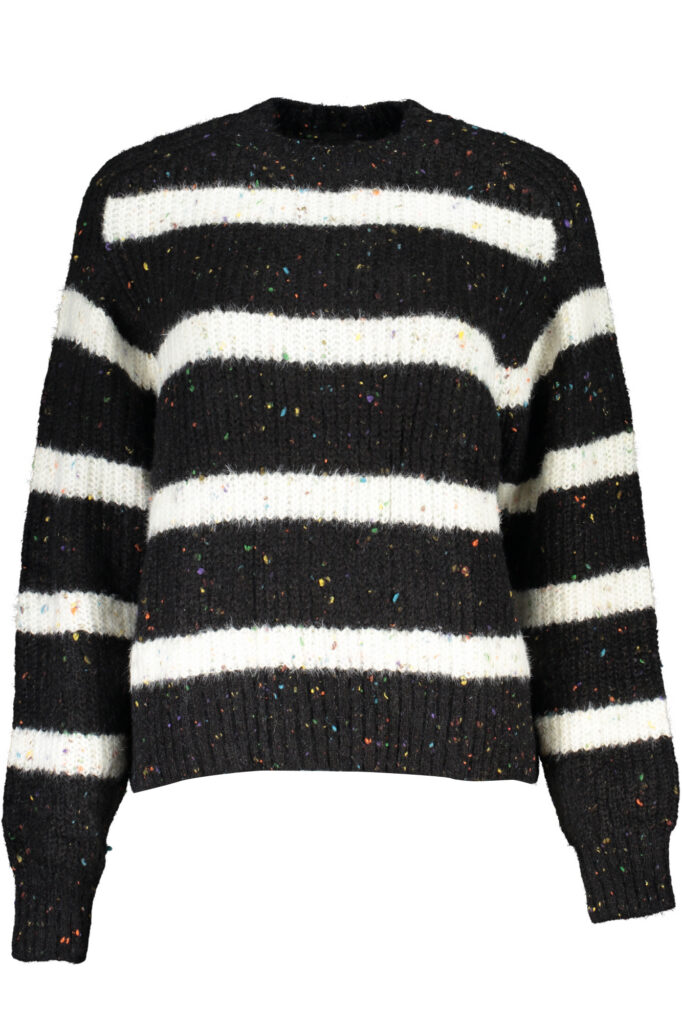 DESIGUAL BLACK WOMEN'S SWEATER 23WWJF22_NE2000