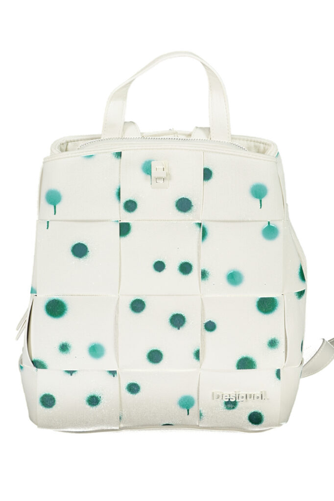 DESIGUAL WHITE WOMEN'S BACKPACK