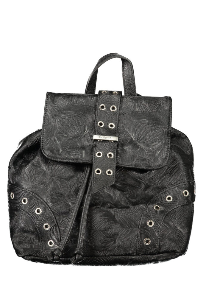 DESIGUAL WOMEN'S BLACK BACKPACK 26SAKP04_NE2000