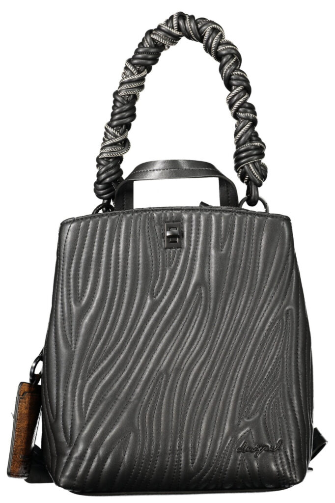 DESIGUAL WOMEN'S BLACK BACKPACK 26SAKP42_NE2000