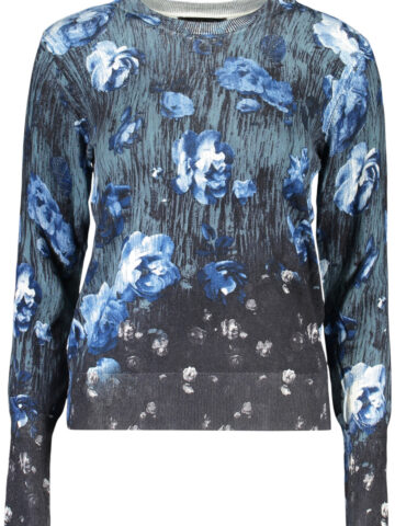 DESIGUAL WOMEN'S BLUE SWEATER 26SWJF11_BL2000