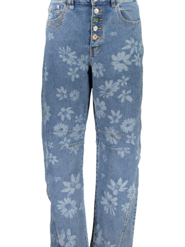 DESIGUAL WOMEN'S DENIM JEANS, BLUE 26SWDD06_AZ5053
