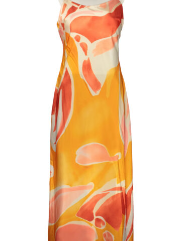 DESIGUAL WOMEN'S LONG DRESS ORANGE 26SWVW52_AR7002
