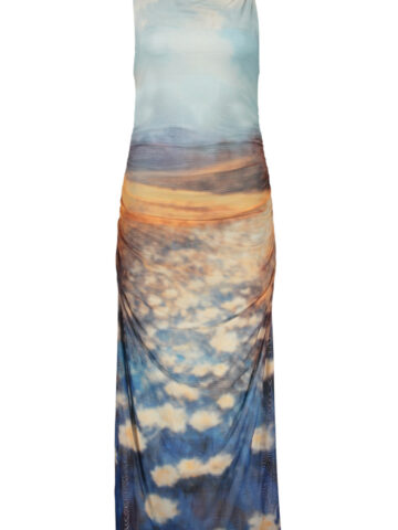 DESIGUAL WOMEN'S LONG DRESS, BLUE 26SWVK28_AZ5045