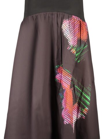 DESIGUAL WOMEN'S LONG SKIRT BLACK 26SWFW02_NE2000