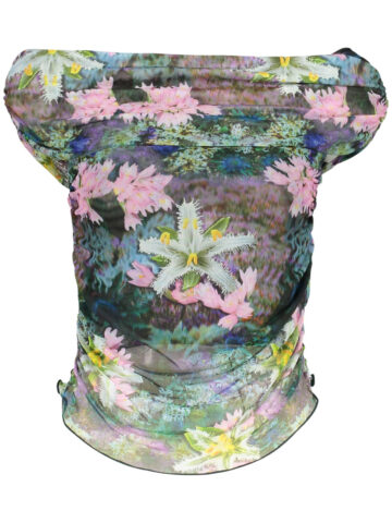 DESIGUAL WOMEN'S SHORT-SLEEVED T-SHIRT GREEN