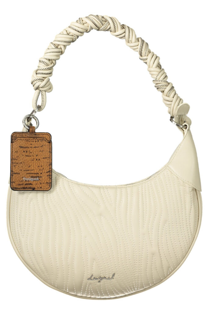 DESIGUAL WOMEN'S WHITE BAG 26SAXPBD_BI1008