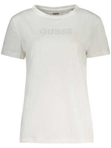 GUESS JEANS SHORT SLEEVE T-SHIRT WOMEN WHITE V3BI11J1314_BIG011