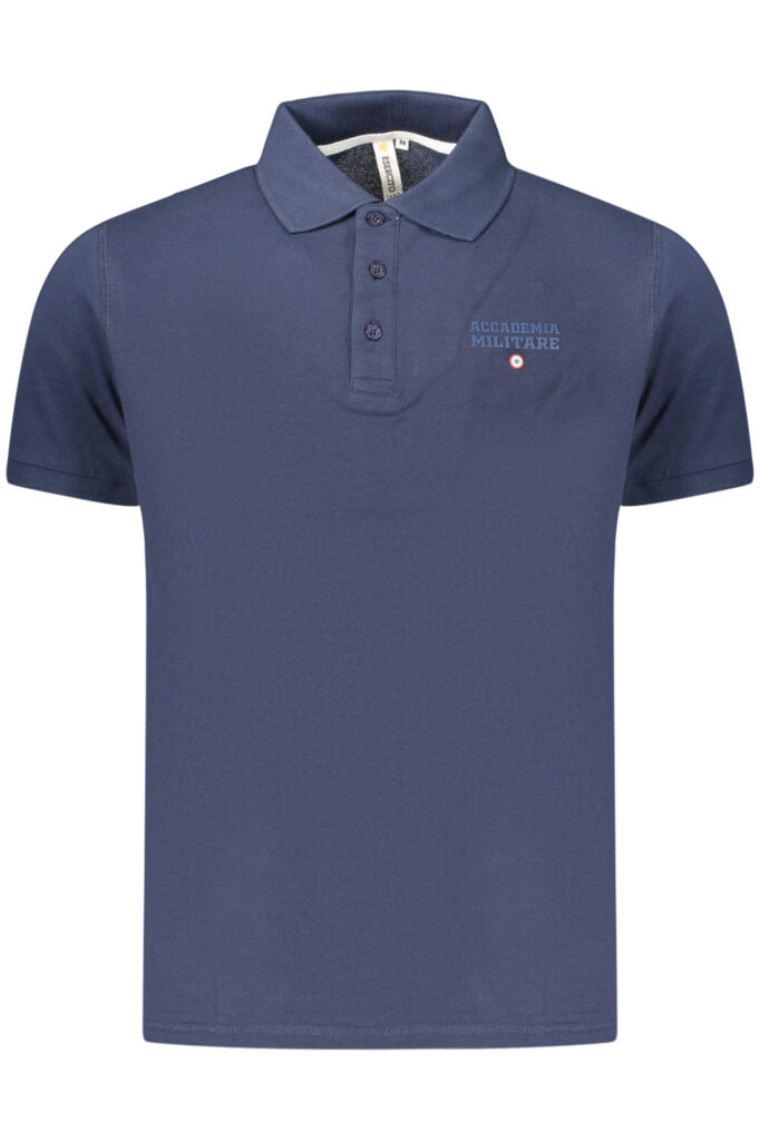 MILITARY ACADEMY MEN'S SHORT-SLEEVED POLO SHIRT, BLUE S6S6735584_BL044