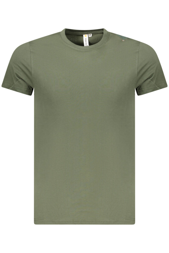 MILITARY ACADEMY MEN'S SHORT-SLEEVED T-SHIRT GREEN S6S6775586_VE058