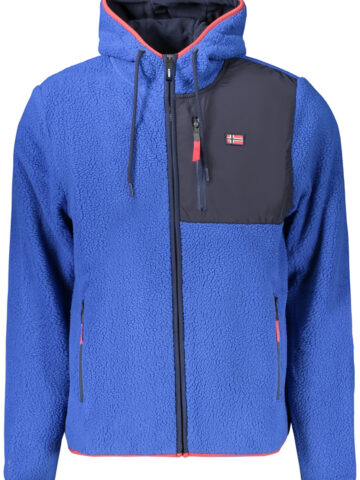 NORWAY 1963 MEN'S BLUE ZIP-UP SWEATSHIRT 869509_BLBLUET