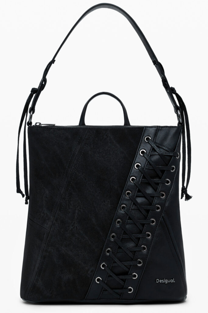 DESIGUAL WOMEN'S BLACK BACKPACK 25WAKP12_NE2000