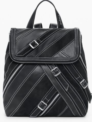 DESIGUAL WOMEN'S BLACK BACKPACK 25WAKP25_NE2000