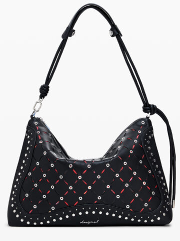 DESIGUAL WOMEN'S BLACK BAG 25WAXP37_NE2000