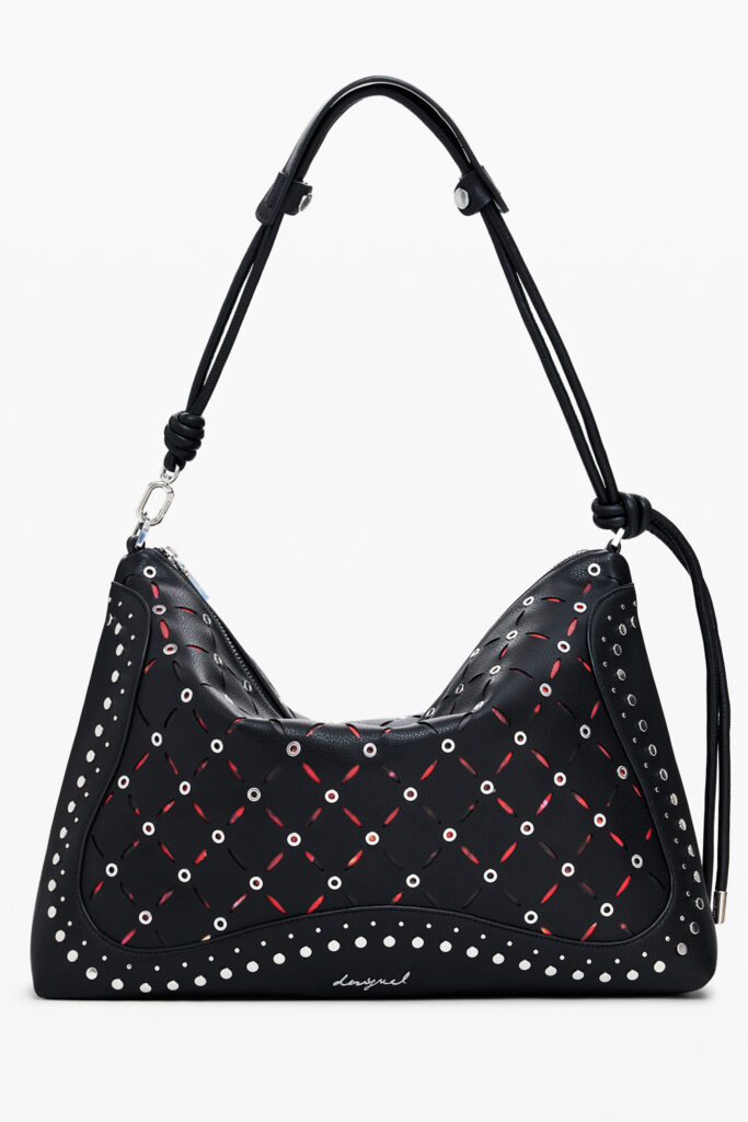 DESIGUAL WOMEN'S BLACK BAG 25WAXP37_NE2000