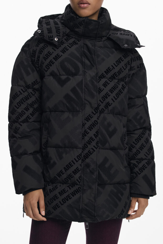 DESIGUAL WOMEN'S BLACK JACKET 25WWEW23_NE2000