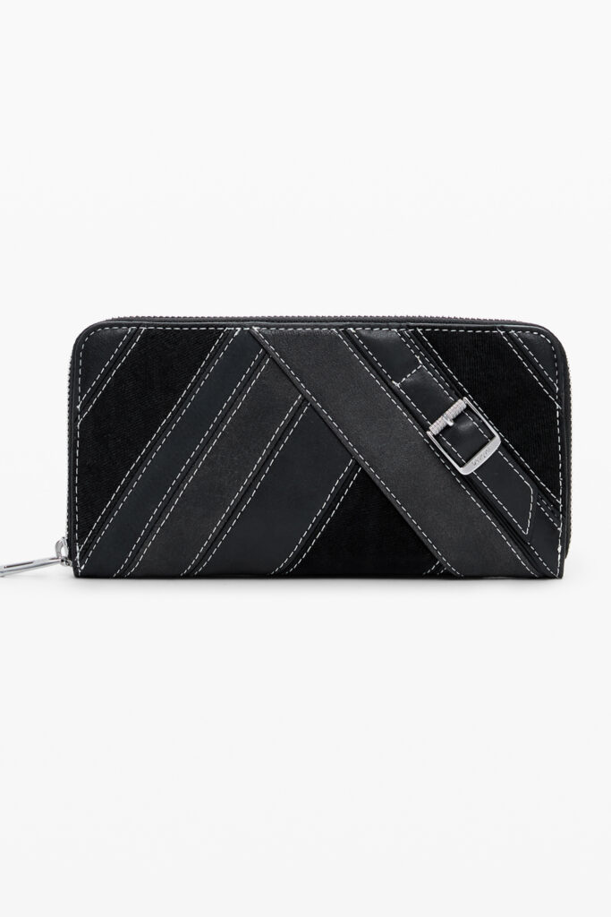 DESIGUAL WOMEN'S BLACK WALLET 25WAYP19_NE2000