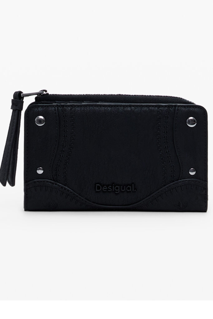 DESIGUAL WOMEN'S BLACK WALLET 26WAYP12_NE2000